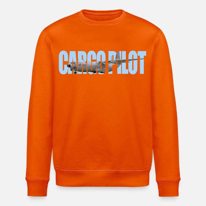 Pilote cargo C-133 - Sweat bio ROLLER Stanley/Stella Unisexe - orange profond