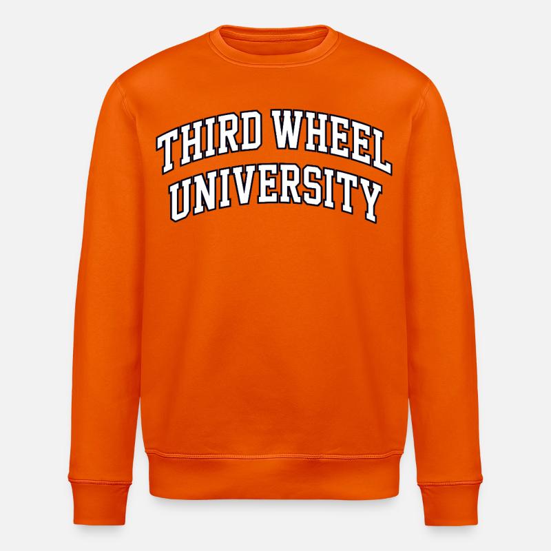 Third Wheel University Logo - Stanley/Stella Unisex Bio-Sweatshirt ROLLER - Tieforange