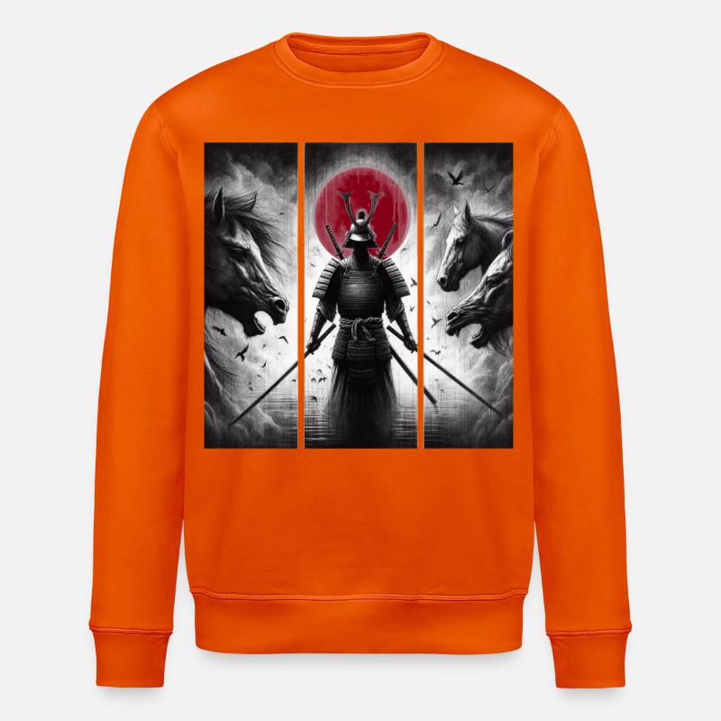 Samurai - Stanley/Stella Unisex Bio-Sweatshirt ROLLER - Tieforange