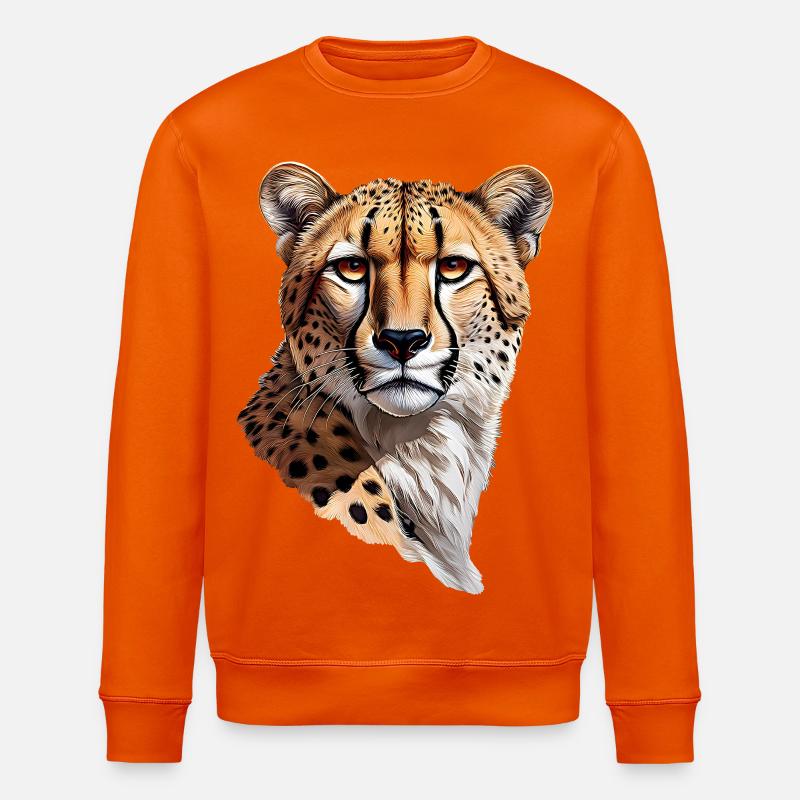 Gepard - Stanley/Stella Unisex Bio-Sweatshirt ROLLER - Tieforange