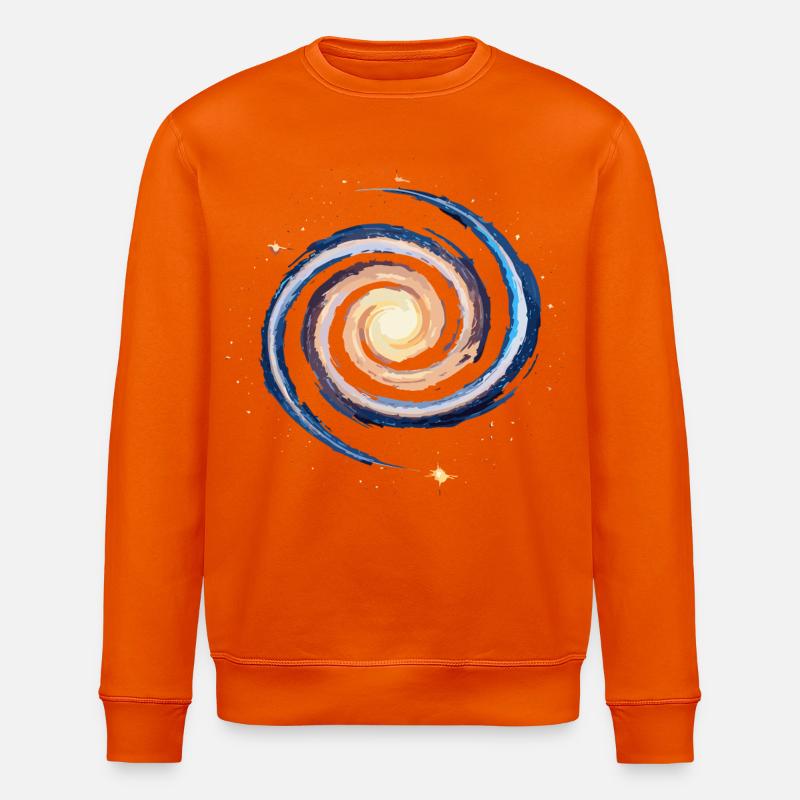 Nerdy forever - Nerdy Galaxy - Stanley/Stella Unisex Bio-Sweatshirt ROLLER - Tieforange