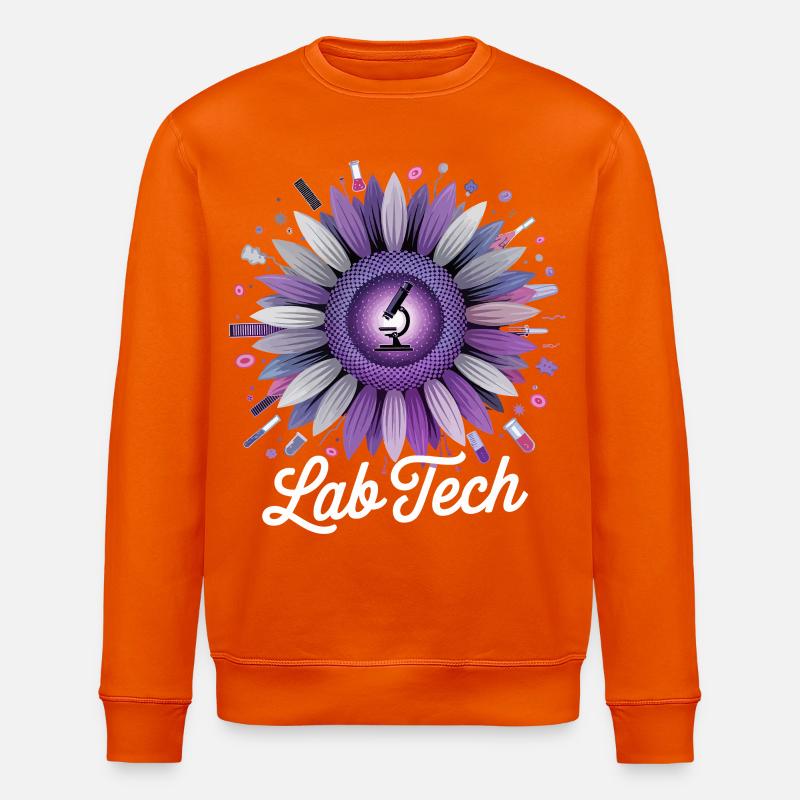 Microscope tournesol LabTech - Sweat bio ROLLER Stanley/Stella Unisexe - orange profond