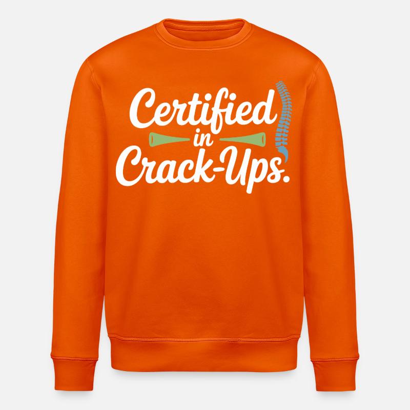 Intégrité Céptubrale Clinique Agréée DC - Sweat bio ROLLER Stanley/Stella Unisexe - orange profond