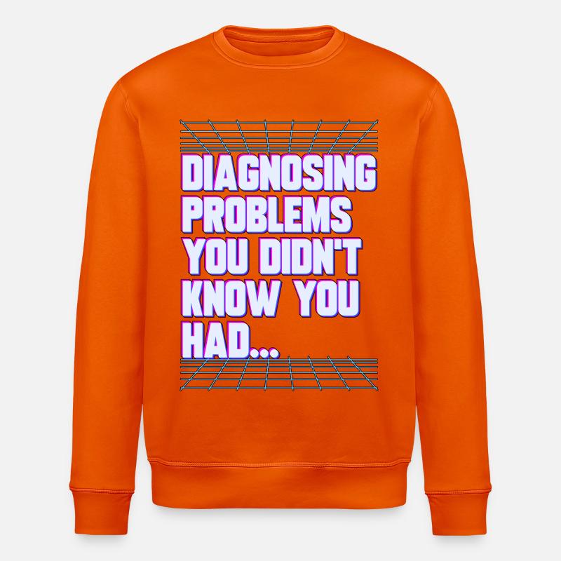 Nurse Practitioner Diagnosing Problems Nursing - Stanley/Stella Unisex Bio-Sweatshirt ROLLER - Tieforange