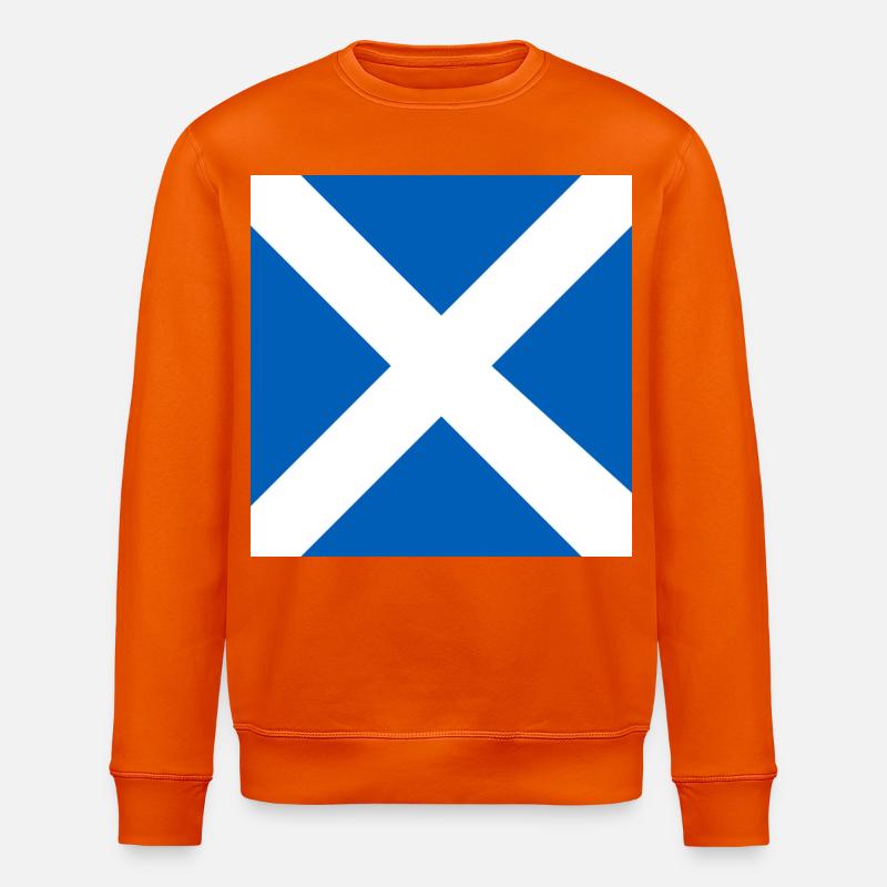 Montrez vos couleurs – Écosse - Sweat bio ROLLER Stanley/Stella Unisexe - orange profond