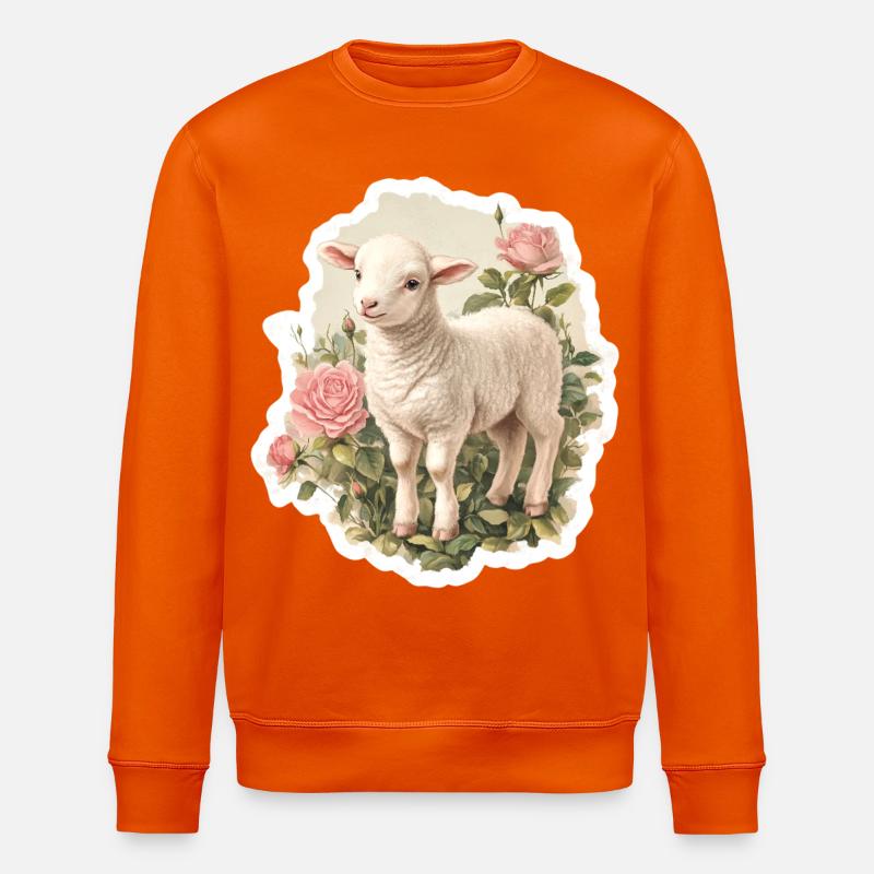 Lamm - Stanley/Stella Unisex Bio-Sweatshirt ROLLER - Tieforange