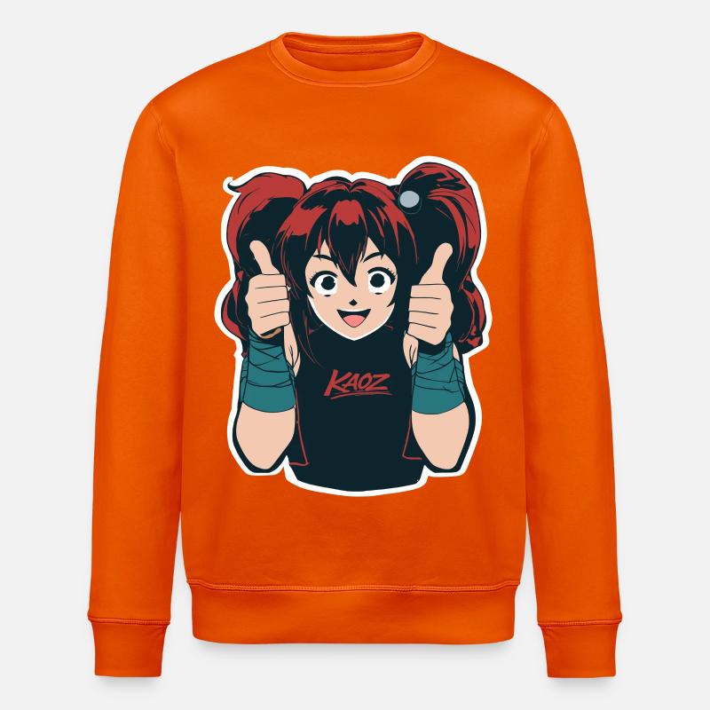 Kaoz Cheer Avatar - Stanley/Stella Unisex Bio-Sweatshirt ROLLER - Tieforange