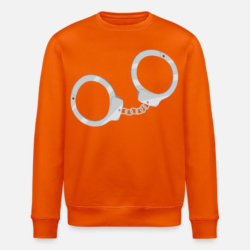 Handschellen - Stanley/Stella Unisex Bio-Sweatshirt ROLLER - Tieforange