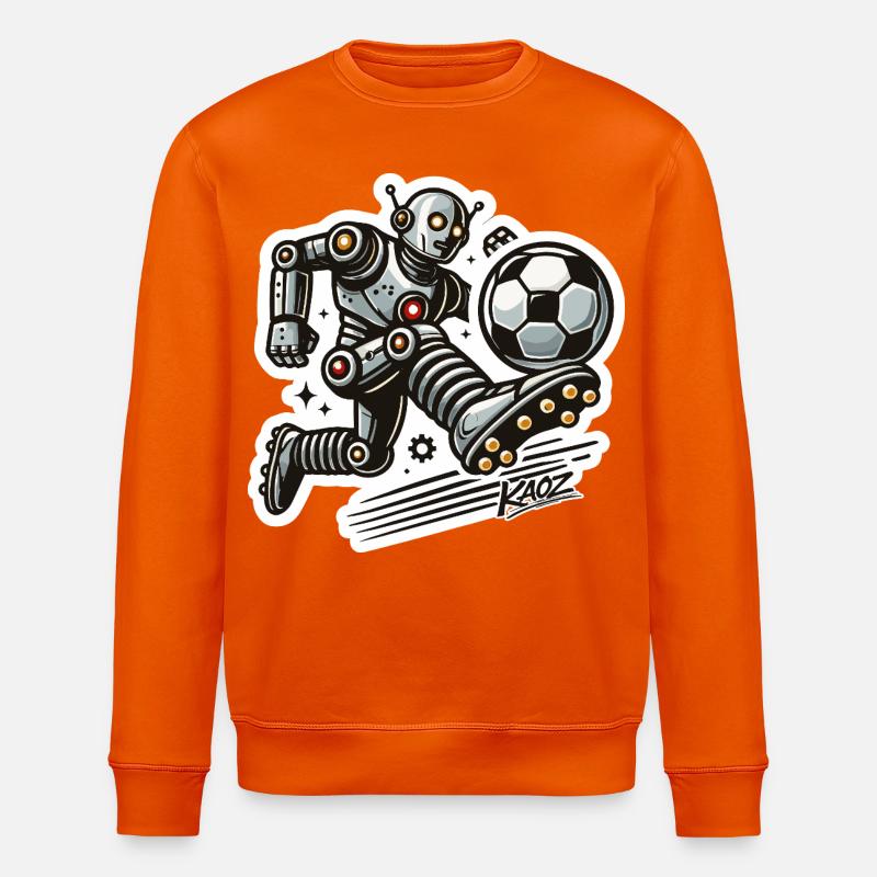 Robo Striker Soccer Bot - Sweat bio ROLLER Stanley/Stella Unisexe - orange profond