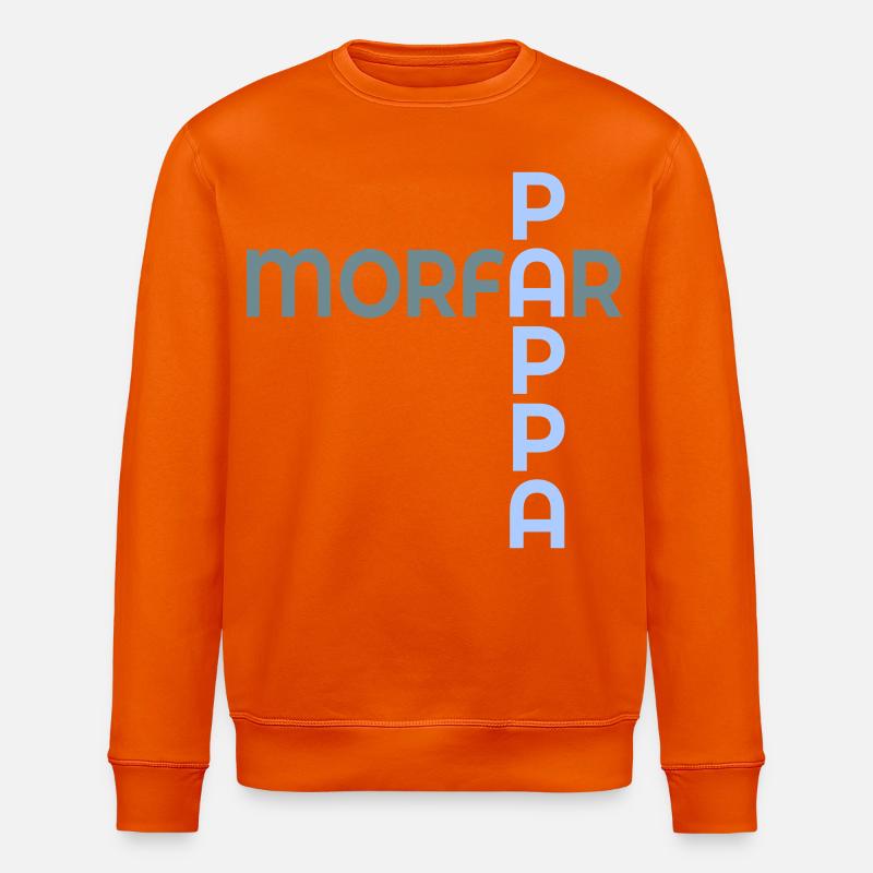 Papa du bébé Grand-père - Sweat bio ROLLER Stanley/Stella Unisexe - orange profond