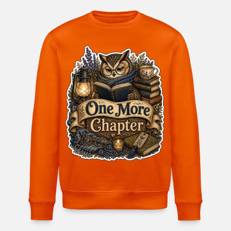 Un chapitre de plus - Sweat bio ROLLER Stanley/Stella Unisexe - orange profond