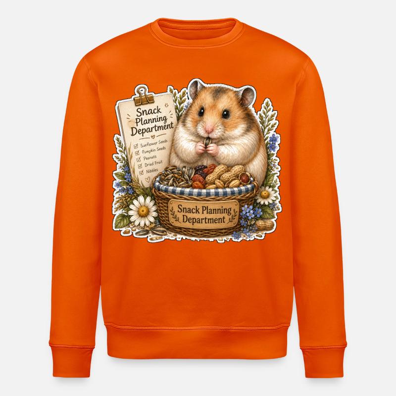 Snack Planning Department Snacks - Stanley/Stella Unisex Bio-Sweatshirt ROLLER - Tieforange