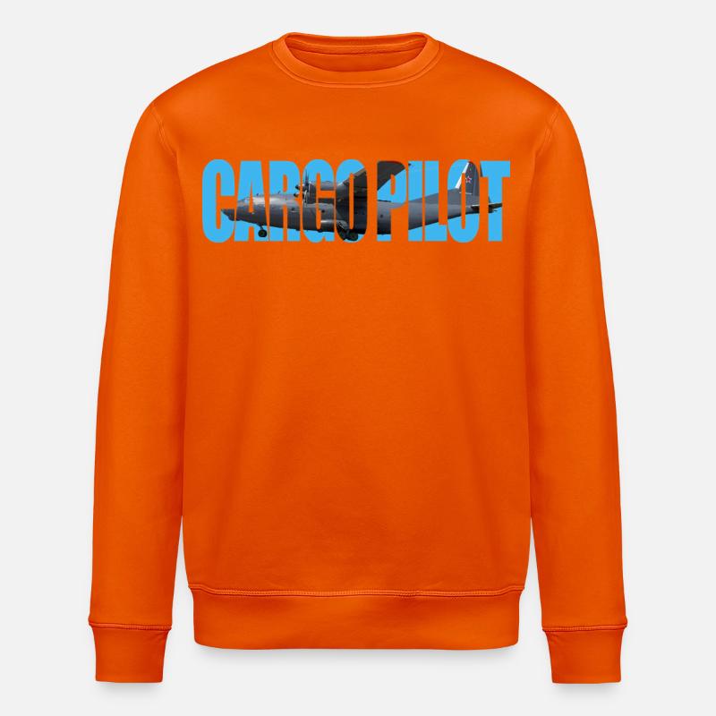 Cargo pilot An-12 - Stanley/Stella Unisex Bio-Sweatshirt ROLLER - Tieforange