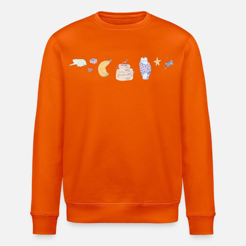 ARTIKEL - Stanley/Stella Unisex Bio-Sweatshirt ROLLER - Tieforange