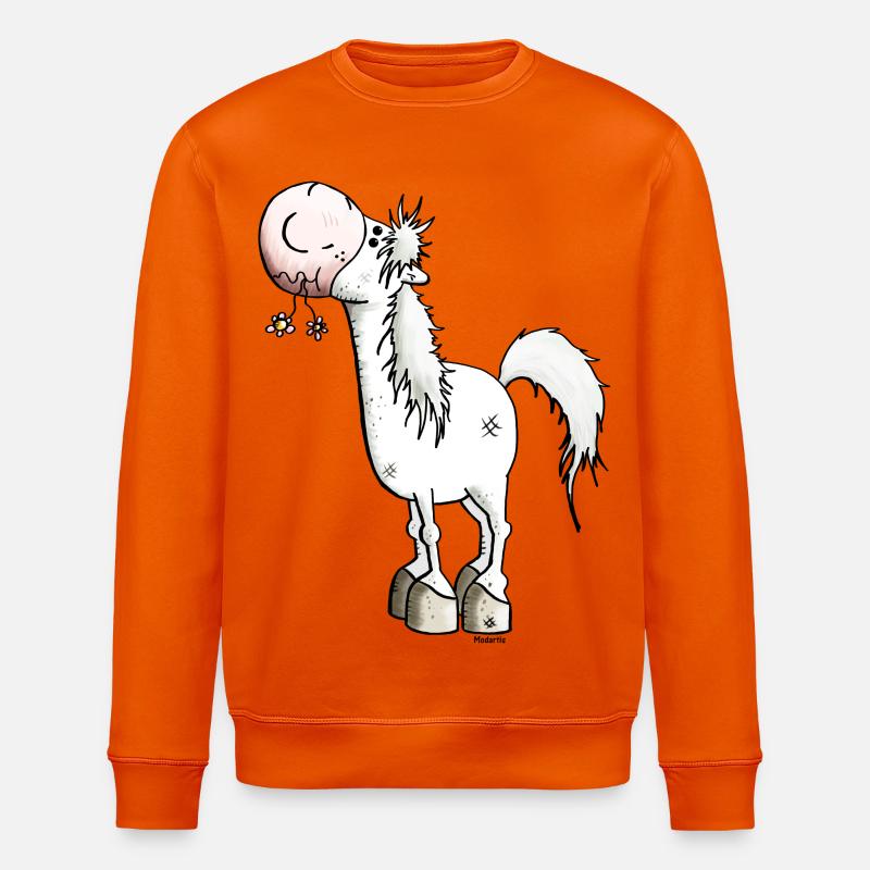 Cheval De Rêve - Chevaux - Poney - Sweat bio ROLLER Stanley/Stella Unisexe - orange profond