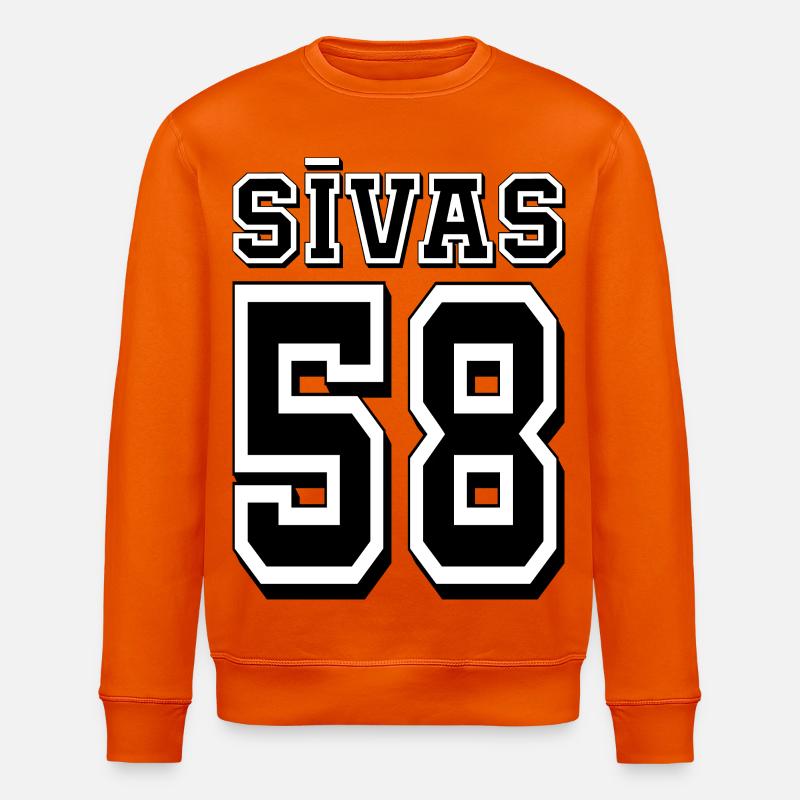 Sivas 58 - Stanley/Stella Unisex Bio-Sweatshirt ROLLER - Tieforange