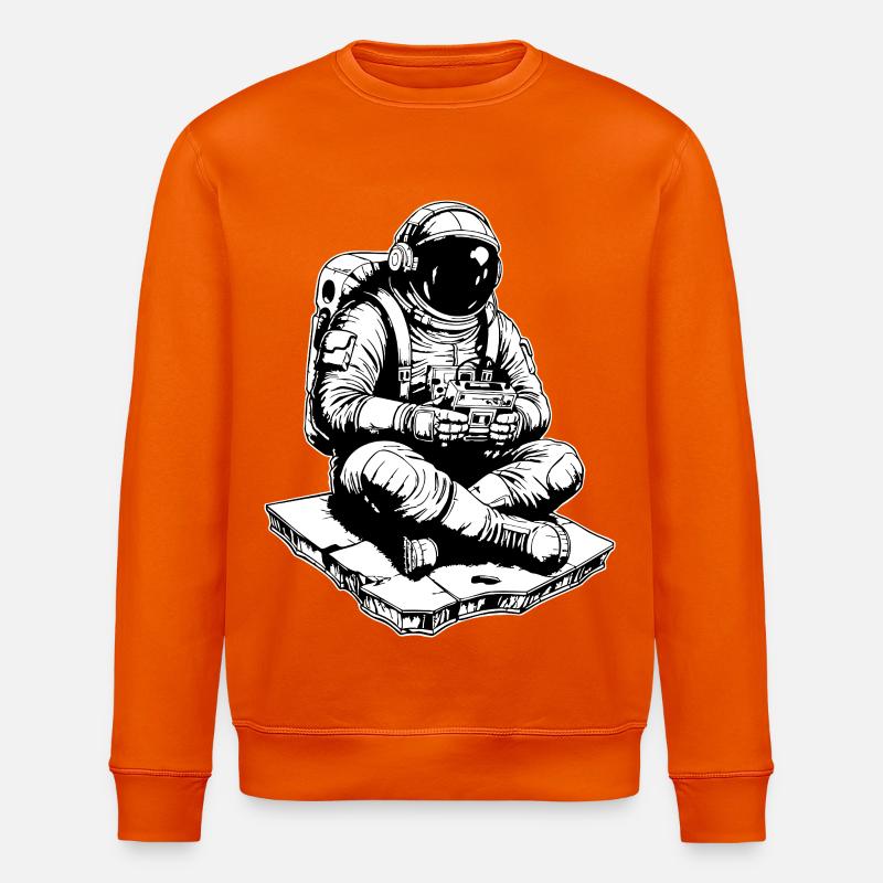 Astronaute Gaming Console Espace - Sweat bio ROLLER Stanley/Stella Unisexe - orange profond