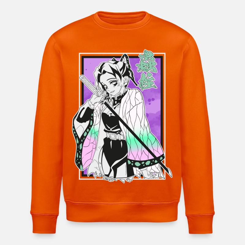 Kimetsu Shinobu - Stanley/Stella Unisex Bio-Sweatshirt ROLLER - Tieforange