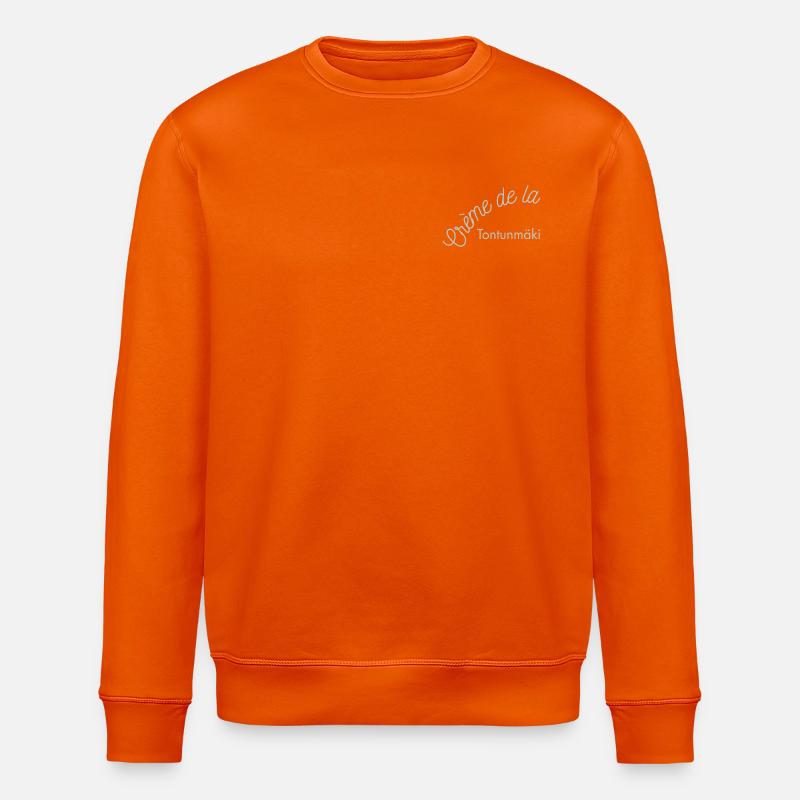 Crème de la Tontunmäki - Stanley/Stella Unisex Bio-Sweatshirt ROLLER - Tieforange