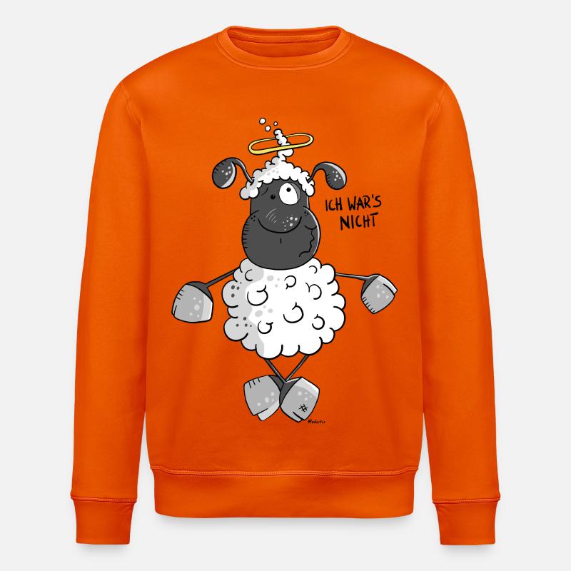 Unschuldslamm - Stanley/Stella Unisex Bio-Sweatshirt ROLLER - Tieforange