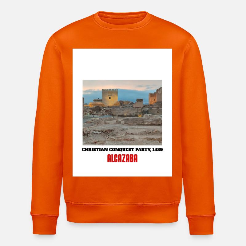 Conquête chrétienne Alcazaba 1489 - Sweat bio ROLLER Stanley/Stella Unisexe - orange profond