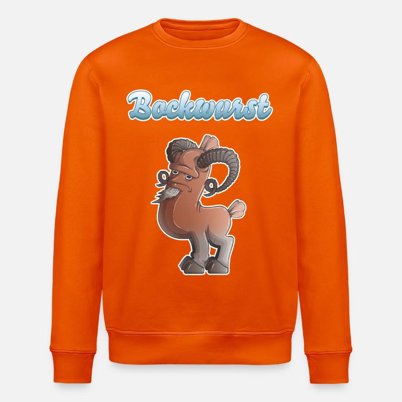 Bockwurst - Sweat bio ROLLER Stanley/Stella Unisexe - orange profond