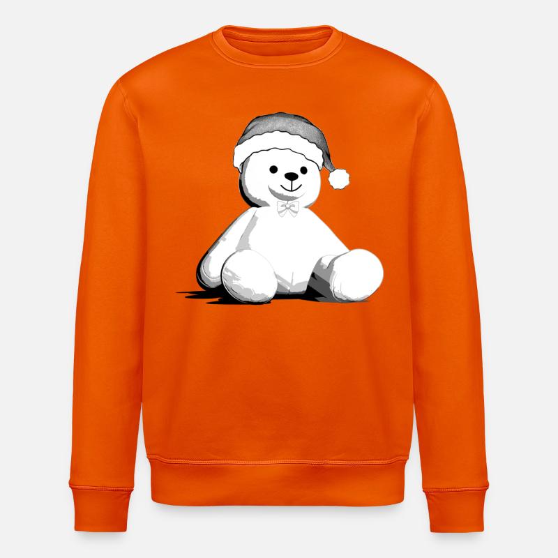 Bärchen - Stanley/Stella Unisex Bio-Sweatshirt ROLLER - Tieforange