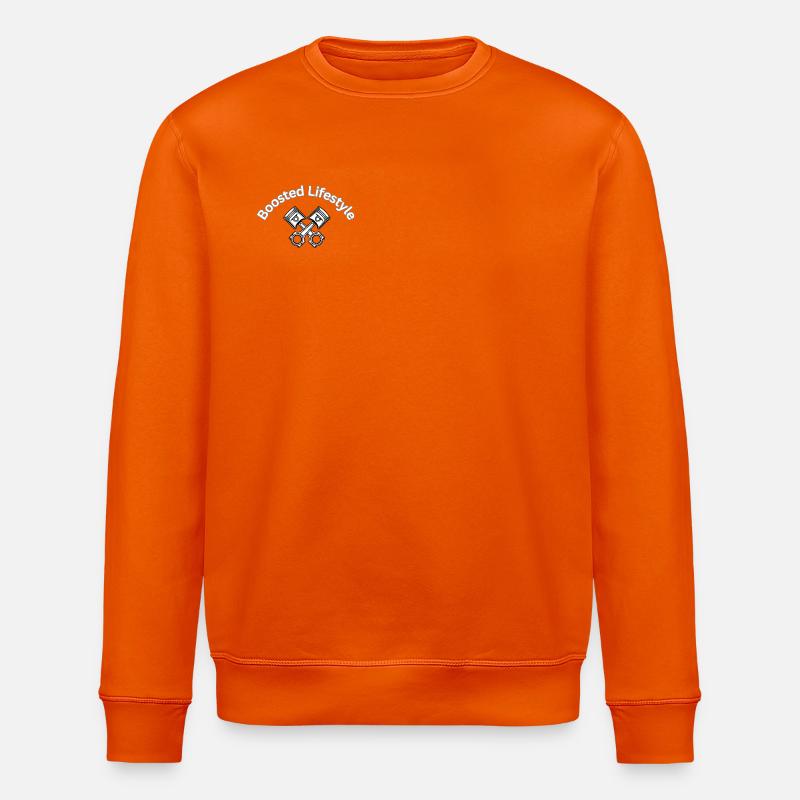 Mode de vie amélioré - Sweat bio ROLLER Stanley/Stella Unisexe - orange profond
