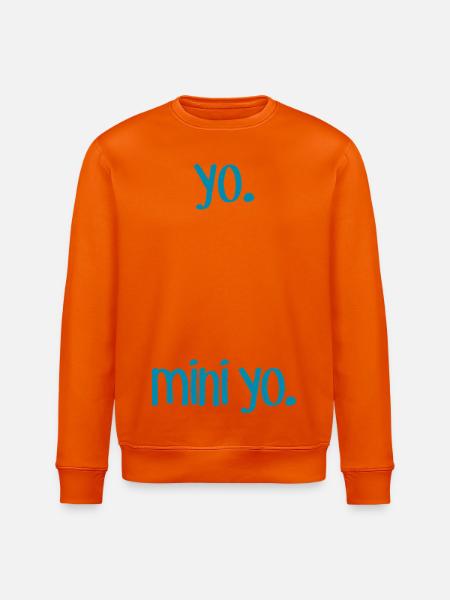 Ich & M Ich - Stanley/Stella Unisex Bio-Sweatshirt ROLLER - Tieforange