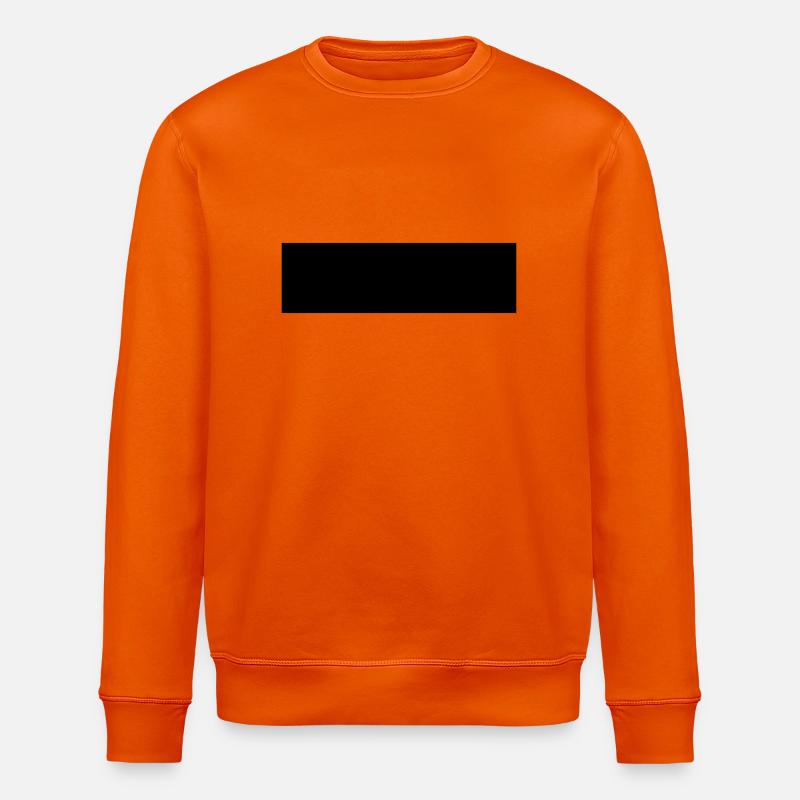Rechteck - Stanley/Stella Unisex Bio-Sweatshirt ROLLER - Tieforange