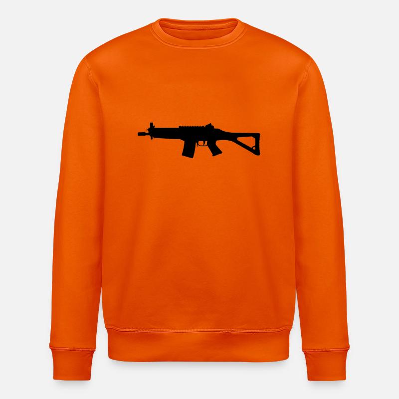 SG553 Karabiner - Stanley/Stella Unisex Bio-Sweatshirt ROLLER - Tieforange