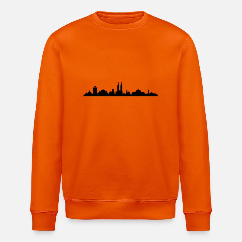 Skyline Kassel - Stanley/Stella Unisex Bio-Sweatshirt ROLLER - Tieforange