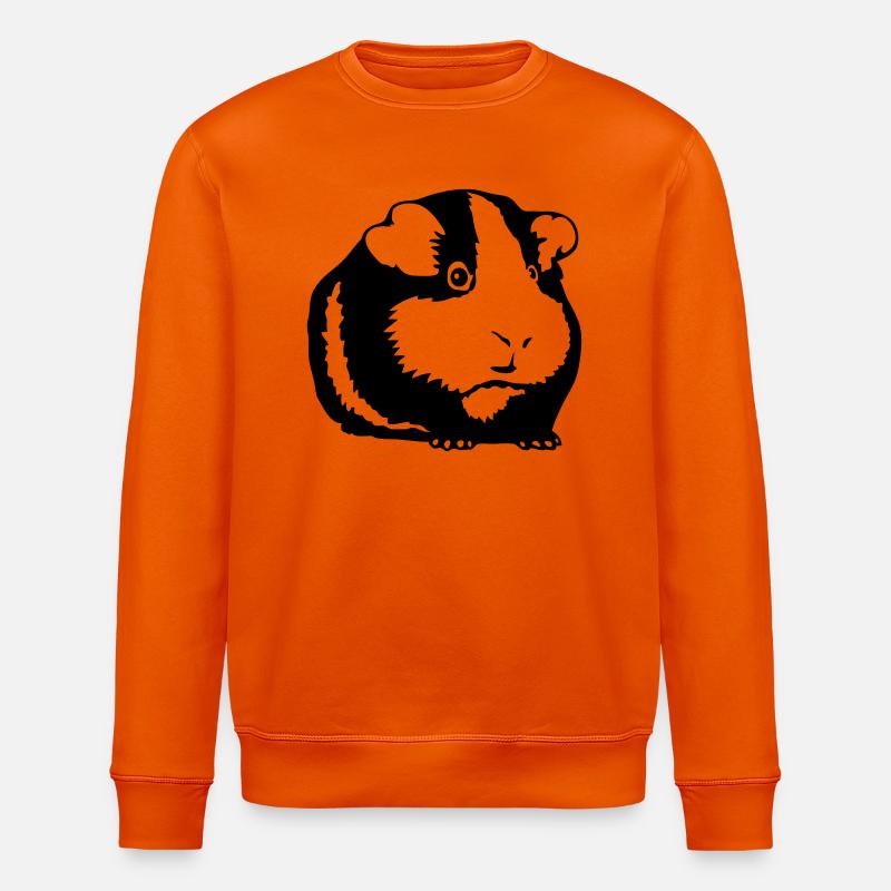 hamsters - Stanley/Stella ROLLER Unisex Organic Sweatshirt - bright orange