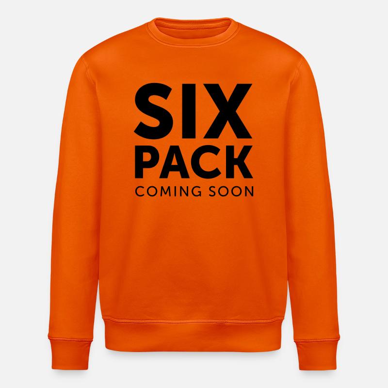 Six Pack coming soon (dh) - Stanley/Stella Unisex Bio-Sweatshirt ROLLER - Tieforange