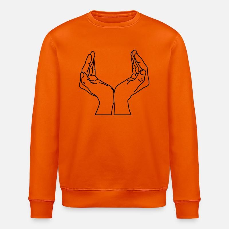 schalenhaende - Sweat bio ROLLER Stanley/Stella Unisexe - orange profond