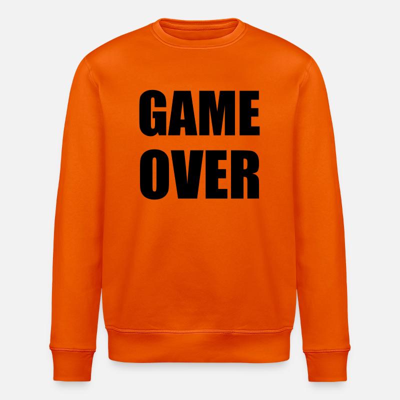 game over - Sweat bio ROLLER Stanley/Stella Unisexe - orange profond