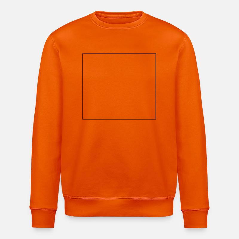 Viereck - Stanley/Stella Unisex Bio-Sweatshirt ROLLER - Tieforange