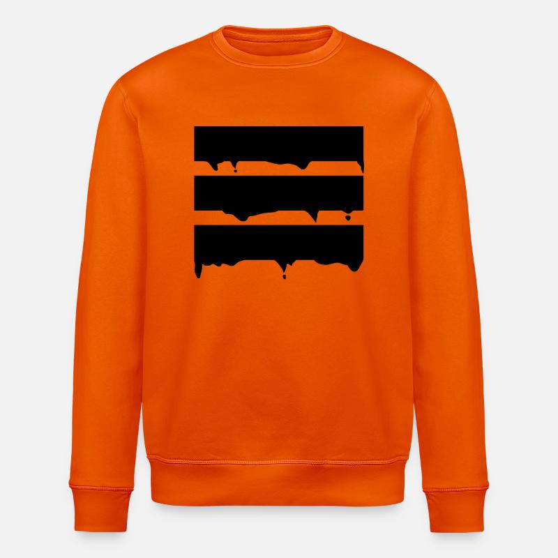 Streifen - Stanley/Stella Unisex Bio-Sweatshirt ROLLER - Tieforange