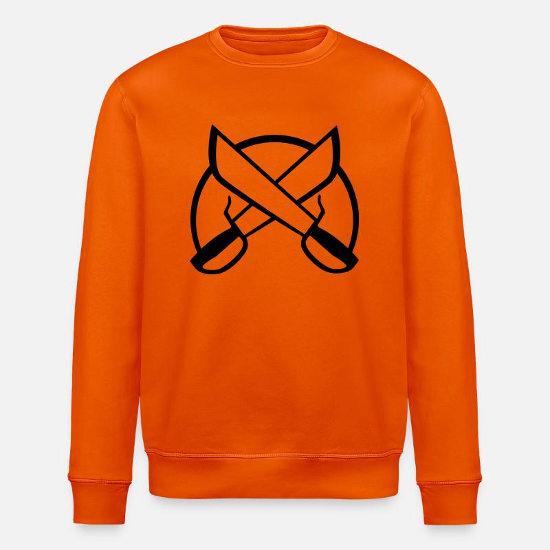 Wing Chun 1 - Stanley/Stella Unisex Bio-Sweatshirt ROLLER - Tieforange