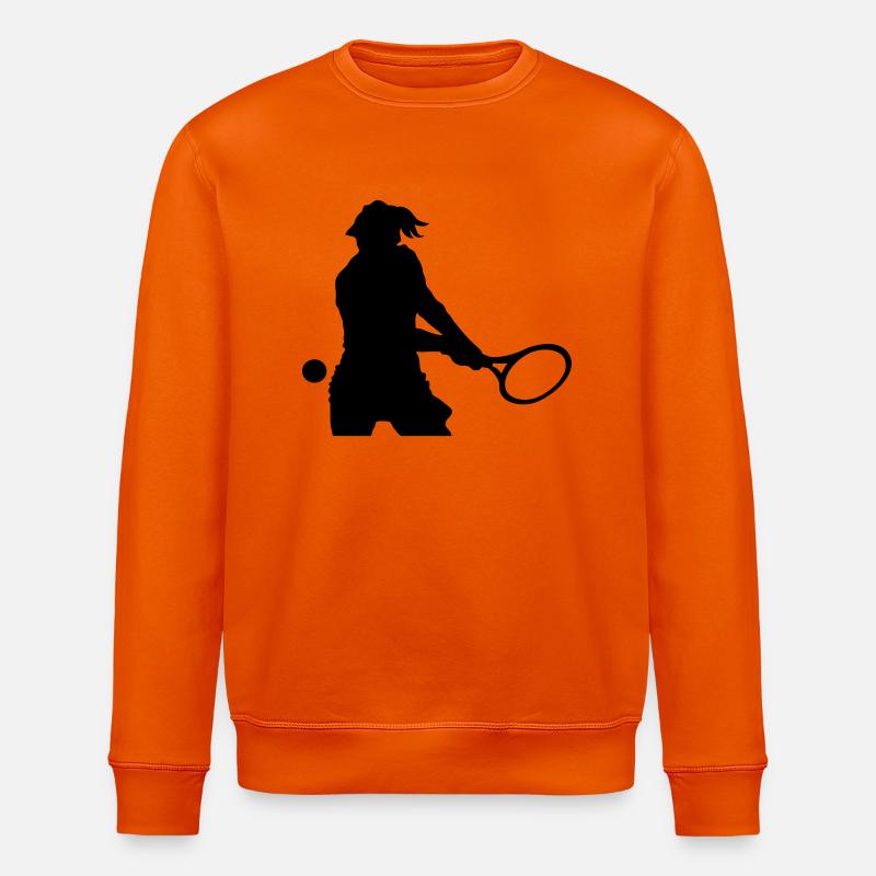 Tennis - Sweat bio ROLLER Stanley/Stella Unisexe - orange profond
