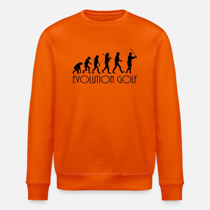 evolution Golf - Stanley/Stella Unisex Bio-Sweatshirt ROLLER - Tieforange