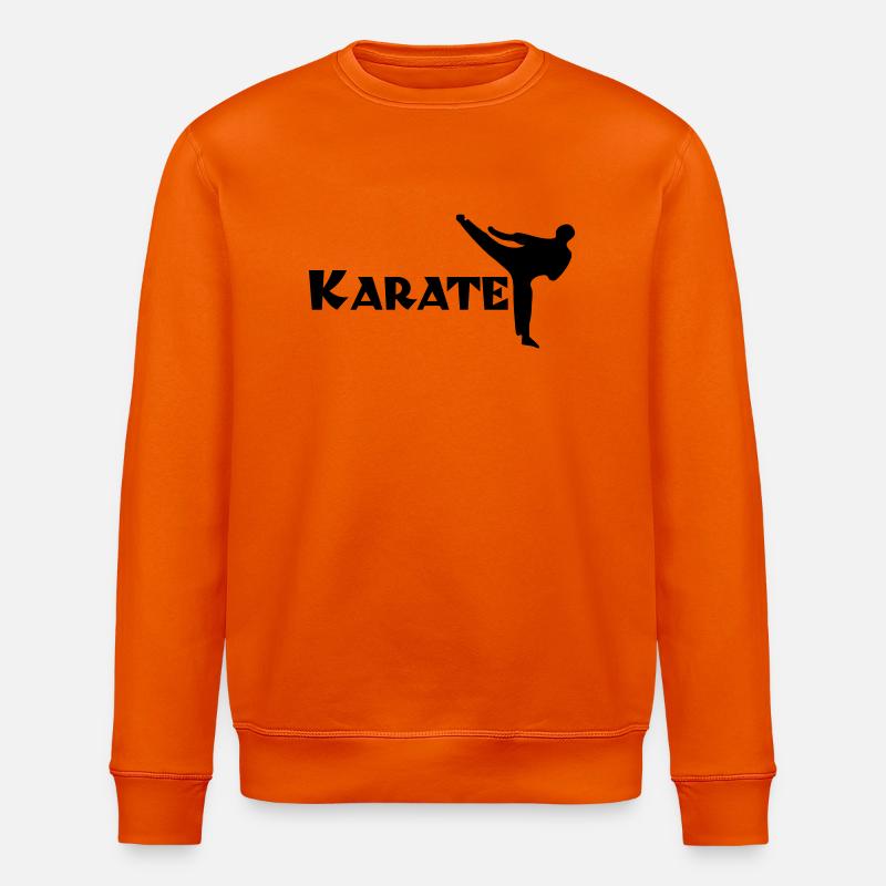 karate - Stanley/Stella Unisex Bio-Sweatshirt ROLLER - Tieforange