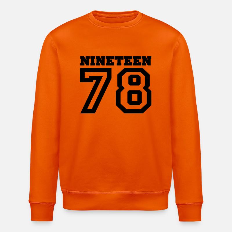 1978 - Stanley/Stella Unisex Bio-Sweatshirt ROLLER - Tieforange