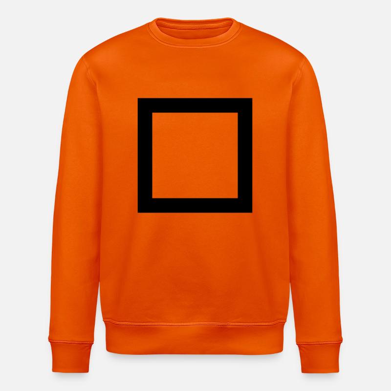 Viereck - Stanley/Stella Unisex Bio-Sweatshirt ROLLER - Tieforange