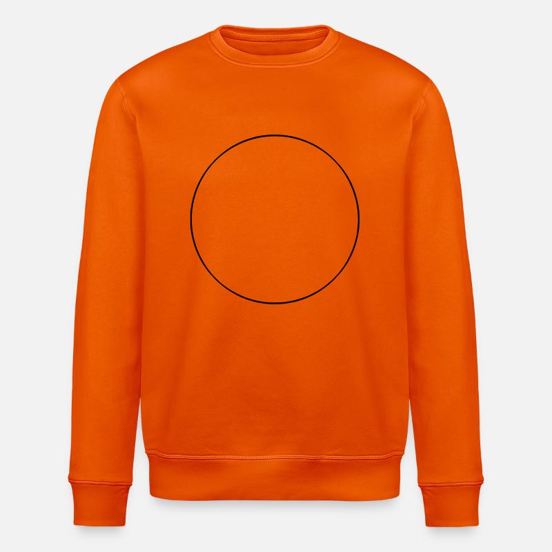circle - Stanley/Stella ROLLER Unisex Organic Sweatshirt - bright orange
