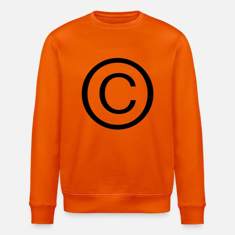 Copyright - Stanley/Stella Unisex Bio-Sweatshirt ROLLER - Tieforange