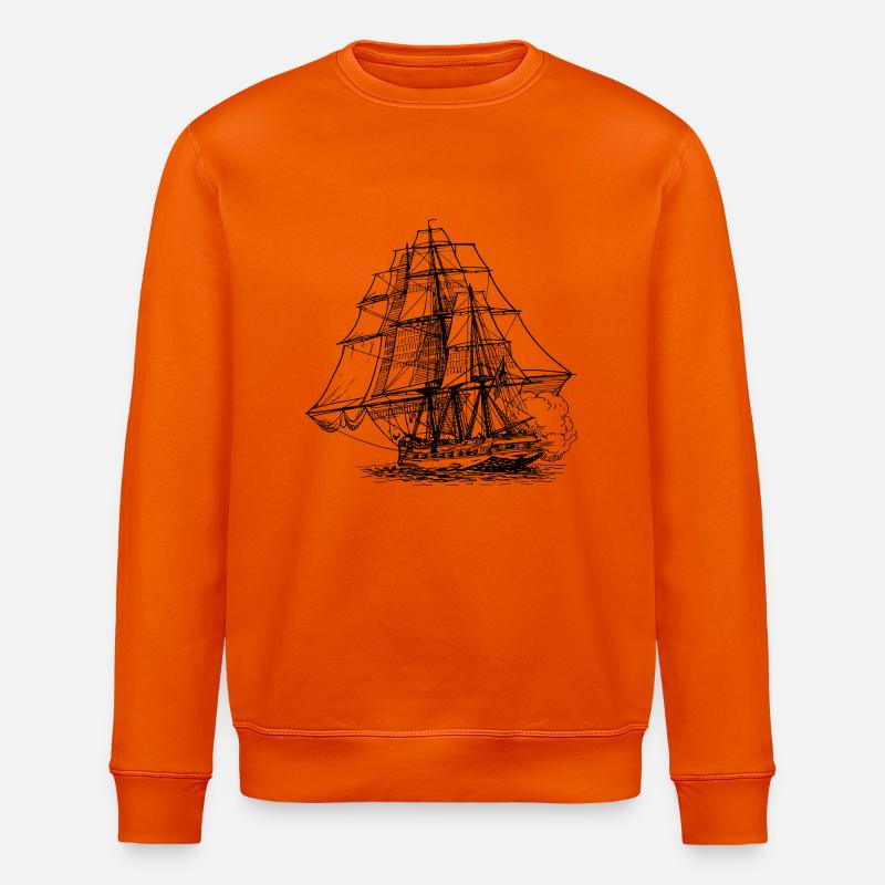 Schiff - Stanley/Stella Unisex Bio-Sweatshirt ROLLER - Tieforange