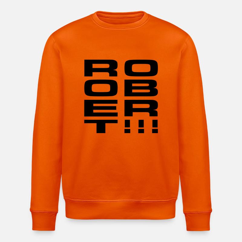 ROOBERT!!! - Stanley/Stella Unisex Bio-Sweatshirt ROLLER - Tieforange