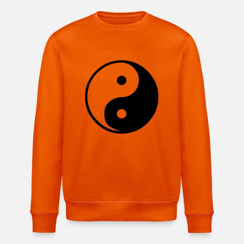 Ying Yang - Stanley/Stella Unisex Bio-Sweatshirt ROLLER - Tieforange