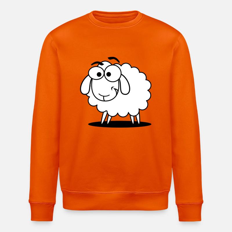 sheep106 - Stanley/Stella Unisex Bio-Sweatshirt ROLLER - Tieforange